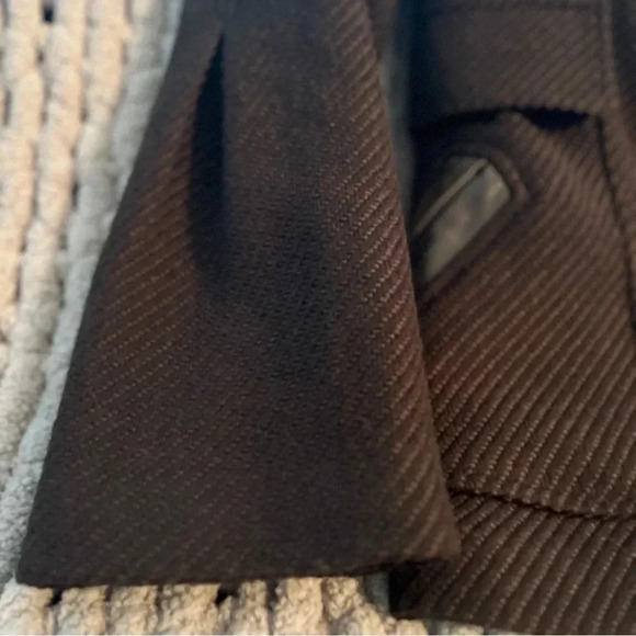 Mackage Wool and Leather Coat Size Large - Picture 3 of 16